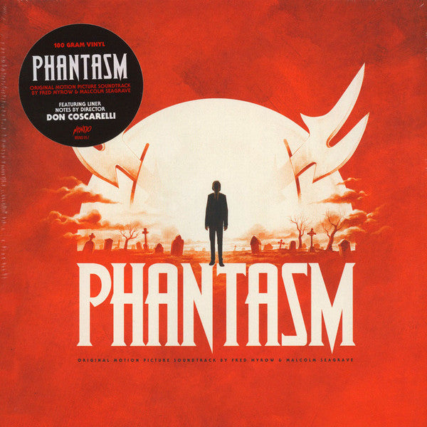 Fred Myrow And Malcolm Seagrave : Phantasm (Original Motion Picture Soundtrack) (LP, Album, Ltd, RE, Red)